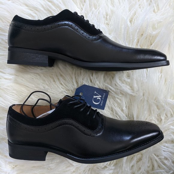 Gino Vitale Other - Gino Vitale Men's Black Oxford Shoes 9.5